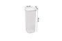 Hermia BNMPEGYWS15-51217 Juego de 15 Cajas de Almacenamiento de Plástico Blanco, 550ml-1750ml, Aptas Microondas y Lavavajillas